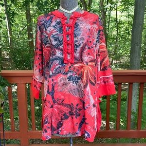 Red tunic